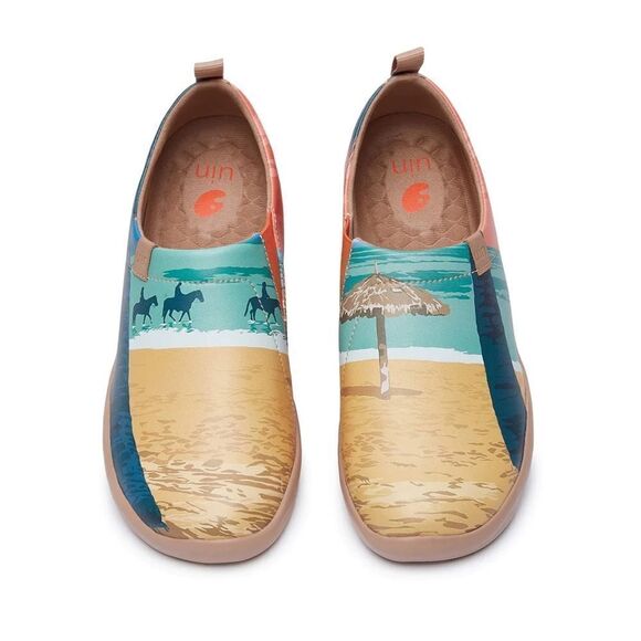 UIN Women's Microfiber Lightweight Comfort Walking Shoes(Dream Beach)New No Box - Picture 1 of 10